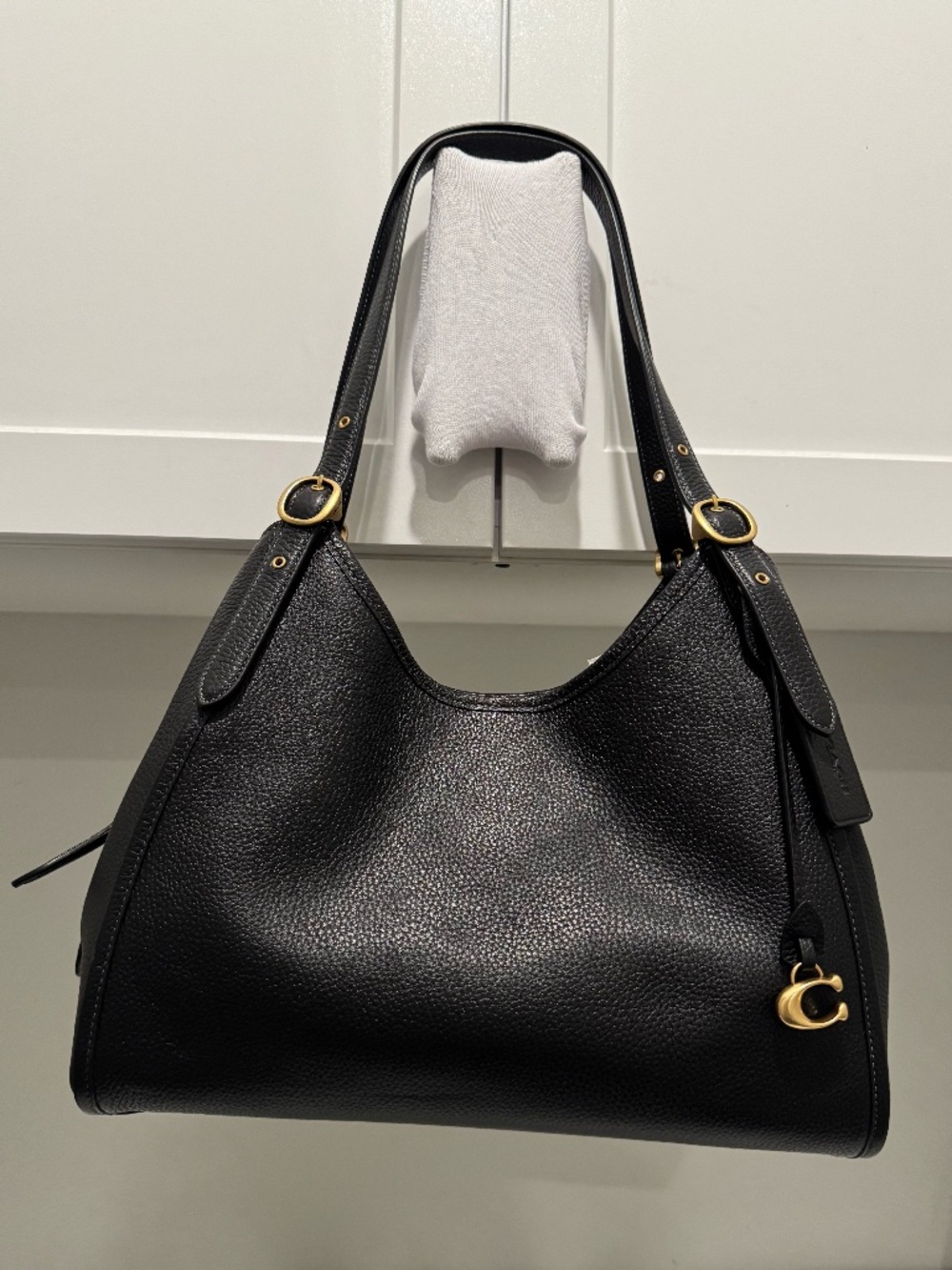 Coach Bella Medium Leather Shoulder Bag